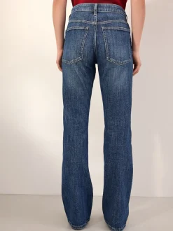 bleu foncé - Authentic Bootcut Jeans