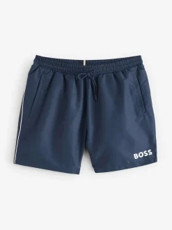 Bleu foncé - BOSS Starfish Quick Dry Shorts de bain