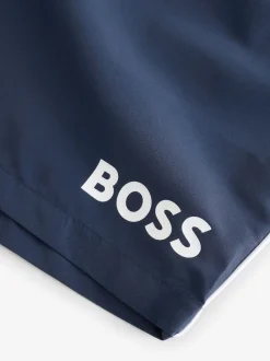 Bleu foncé - BOSS Starfish Quick Dry Shorts de bain