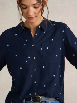 bleu foncé - Chemise White Stuff Sophie