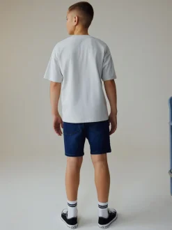 bleu foncé - Denim Courts métrages (3-16ans)