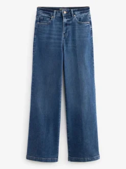 bleu foncé - Jean large