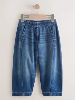 bleu foncé - Jeans Barrel (3-16ans)