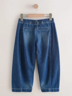 bleu foncé - Jeans Barrel (3-16ans)