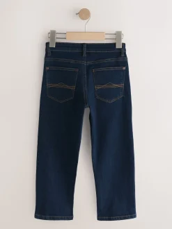 Bleu foncé - Jeans extensibles (3-17yrs)