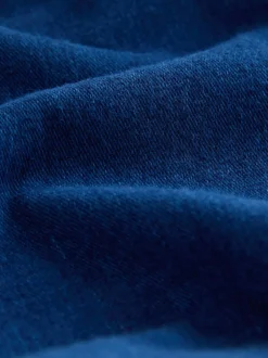 bleu foncé - Leggings bootcut en jersey à carreaux