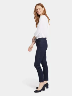 bleu foncé - NYDJ Alina Skinny Ankle Jeans