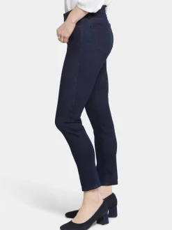 bleu foncé - NYDJ Alina Skinny Ankle Jeans