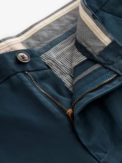 Bleu foncé - Pantalon chino stretch skinny