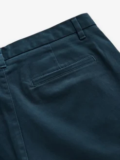 Bleu foncé - Pantalon chino stretch skinny