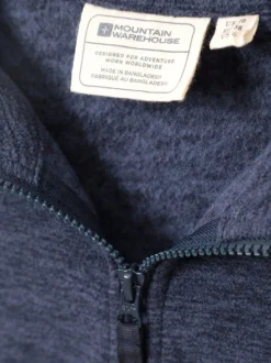 bleu foncé - Polaire Mountain Warehouse Snowdon Melange II femme à fermeture éclair