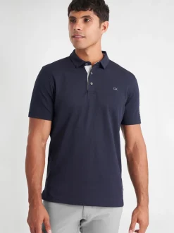 bleu foncé - Polo Calvin Klein Golf Uni