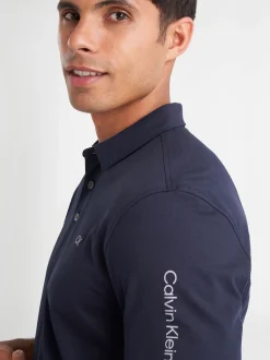 bleu foncé - Polo Calvin Klein Golf Uni