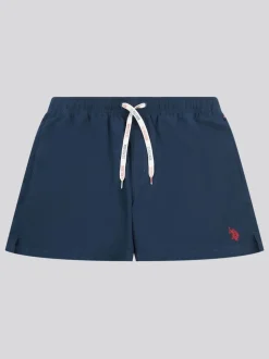 Bleu foncé - US Polo Assn. Shorts de bain de base pour hommes