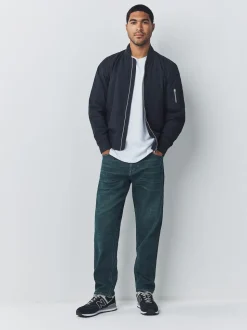 Bleu foncé de denim - Coupe fuselée régulière - Jean Motionflex