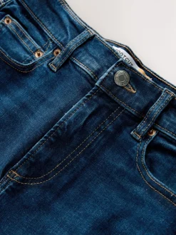 Bleu foncé de denim - Jean bootcut Extensible taille Milieu