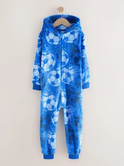 Bleu Football - Polaire All-In-One (3-16ans)