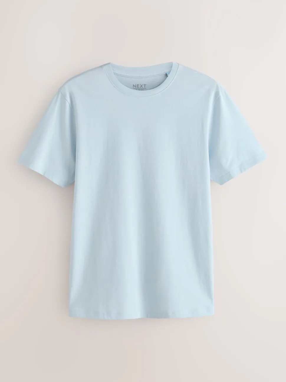 Bleu glace - Slim Fit (Slim Fit) - T-shirt Essential Col rond en coton