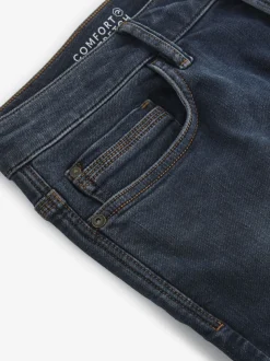 Bleu Gris Vintage - Slim Fit (Slim Fit) - Jeans stretch de confort