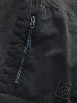 Bleu Gris/bleu marine en ardoise - Lot de 2 joggings cargos coupe ajustée à dos brosse utilitaire