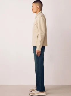 Bleu indigo - Ajustement droit - extensible Denim Jeans