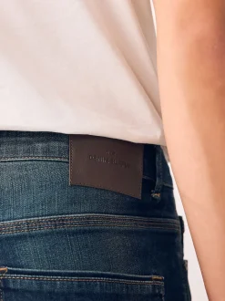 Bleu indigo - Ajustement droit - extensible Denim Jeans