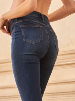 Bleu indigo - Jeans skinny de Grossesse Seraphine Premium en tissu bio