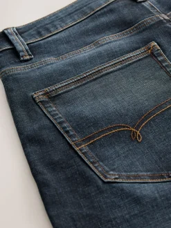 Bleu indigo moyen - Coupe ample - Jean Motionflex