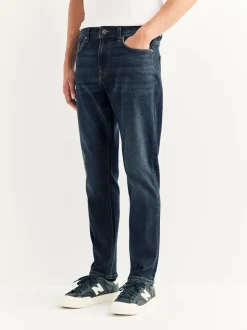 Bleu indigo moyen - Slim Fit (Slim Fit) - Jean Motionflex