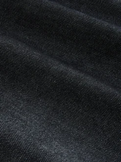 Bleu indigo rincé - Jean Denim Signature brossé douillet à Carreaux
