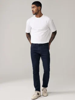 Bleu indigo rincé - Slim Fit (Slim Fit) - Jeans stretch de confort