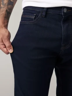 Bleu indigo rincé - Slim Fit (Slim Fit) - Jeans stretch de confort