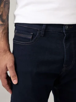 Bleu indigo rincé - Slim Fit (Slim Fit) - Jeans stretch de confort