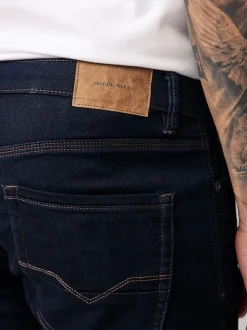 Bleu indigo rincé - Slim Fit (Slim Fit) - Jeans stretch de confort