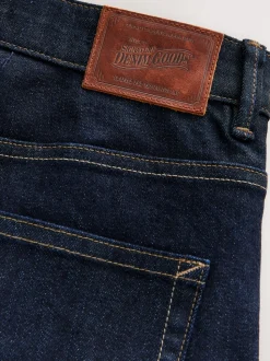 Bleu indigo rincé - Slim Fit (Slim Fit) - Signature Selvedge jean Denim Jeans