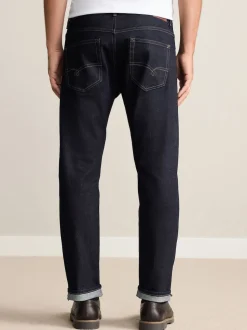 Bleu indigo rincé - Slim Fit (Slim Fit) - Signature Selvedge jean Denim Jeans