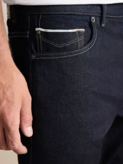 Bleu indigo rincé - Slim Fit (Slim Fit) - Signature Selvedge jean Denim Jeans
