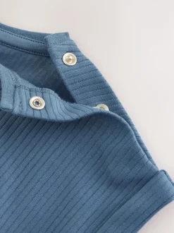 Bleu J’aime ma maman - Barboteuse Bébé en jersey