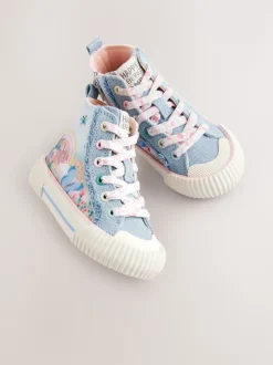 Bleu jean motif arc-en-ciel - Entraîneurs haut de gamme