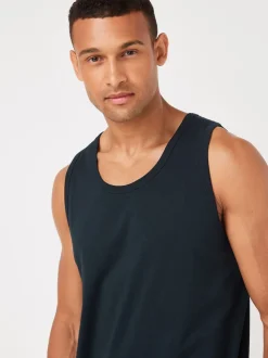 Bleu marine - Ajustement régulier - Gilet