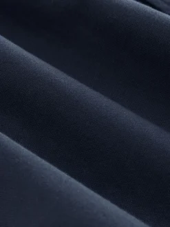 Bleu marine - Ajustement régulier - Chemise Oxford à manches courtes