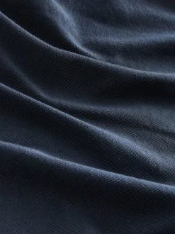 Bleu marine - Ajustement régulier - T-shirt épais