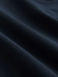 Bleu marine - Ajustement régulier - Chemise Oxford à manches longues