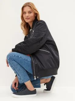 Bleu marine - Baskets de baseball vernies