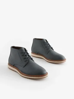 Bleu marine - Bottines style sport