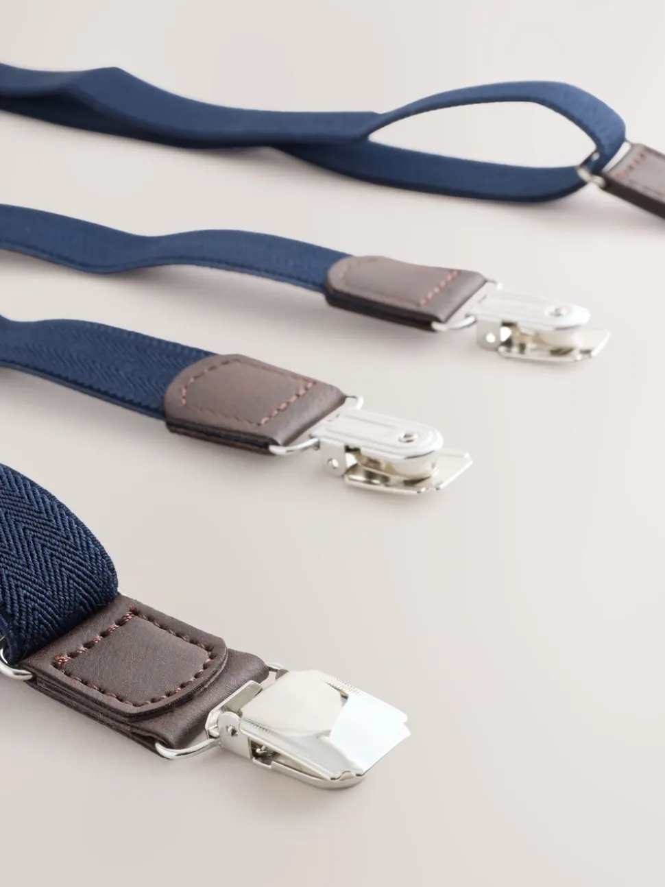 Bleu marine - Bretelles fines