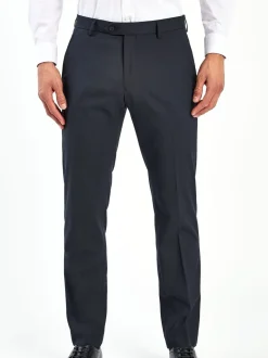 Bleu marine - Coupe sur mesure - Pantalon intelligent stretch