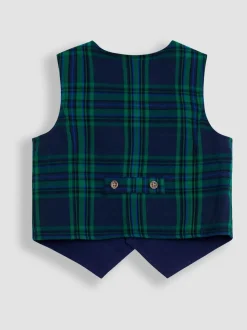 Bleu marine - Ensemble 3pièces avec gilet et chemise JoJo Maman Bébé