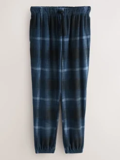 Bleu marine - Ensemble sweat à capuche à manches longues en polaire thermique