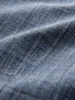 Bleu marine - Gilet de costume à carreaux